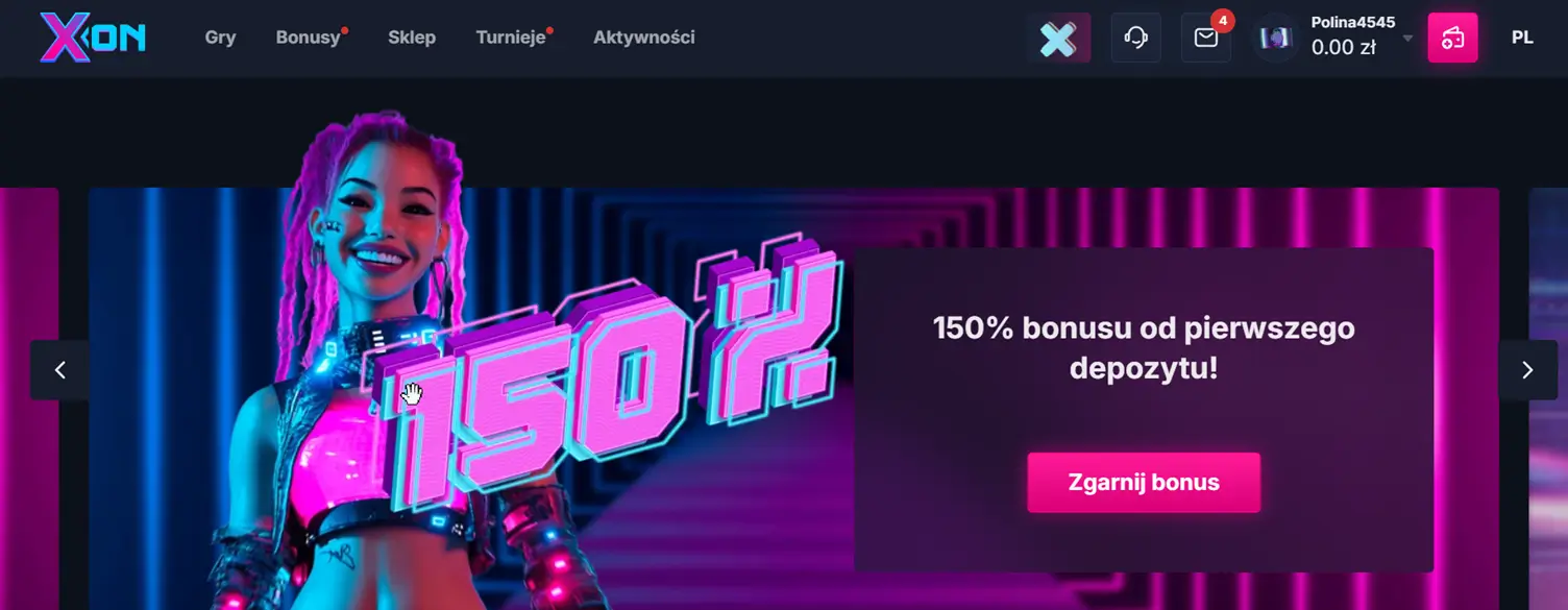 Strona glowna Xon Casino